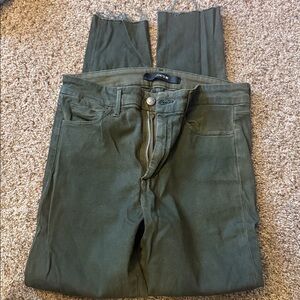 Woman’s Joe’s Jeans size 29 ankle jean with frayed hems